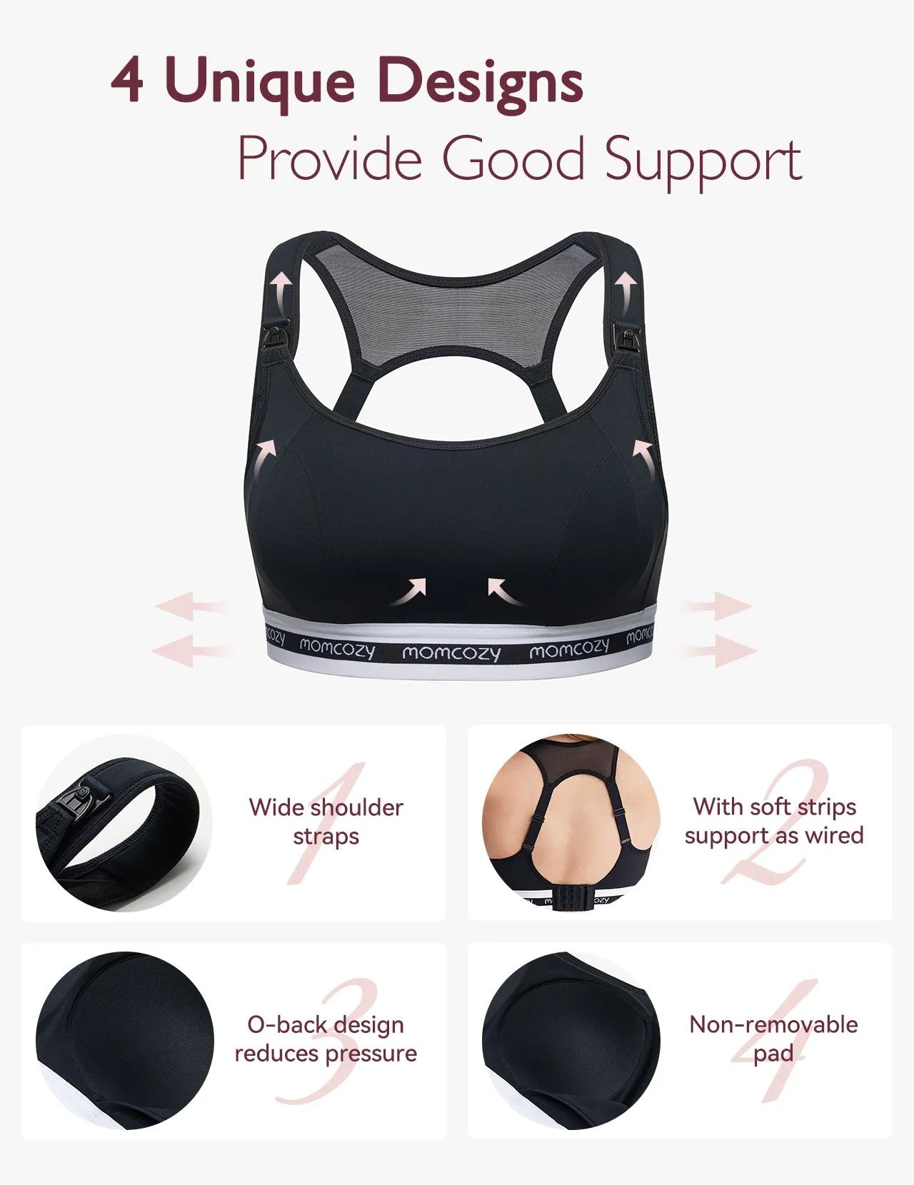 Active - Low Impact Nursing Sports Bra