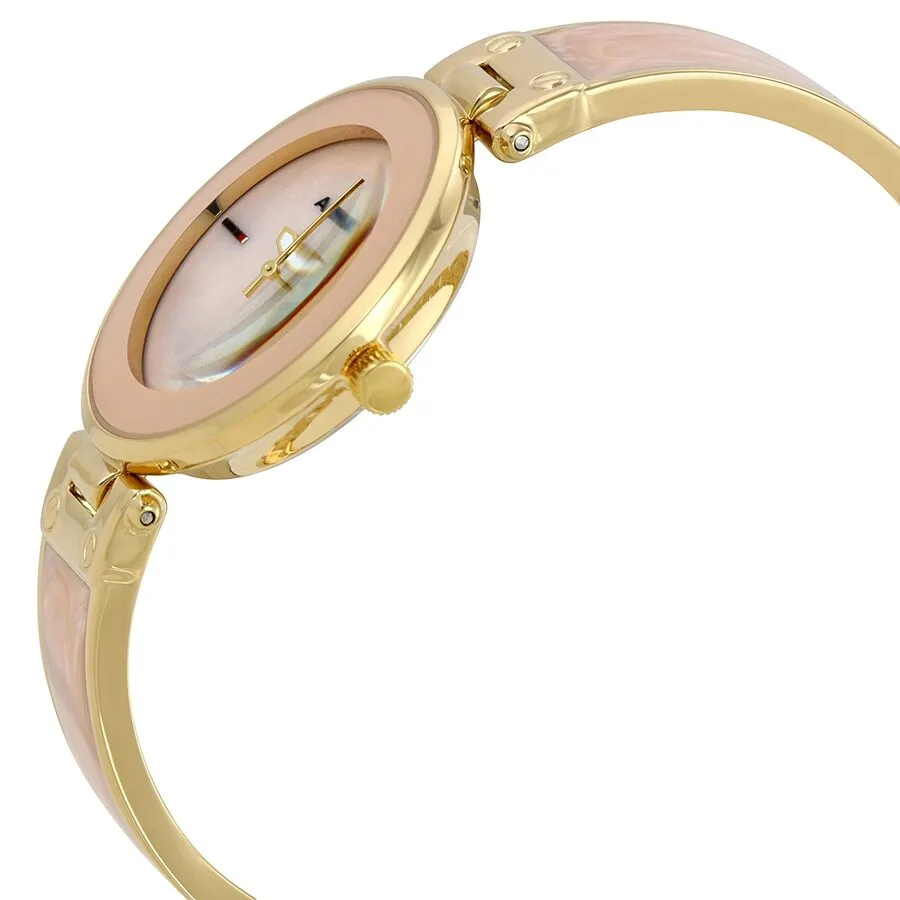 Anne Klein Blush Mother of Pearl Dial Ladies Watch AK/J2512LPGB