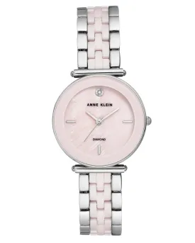 Anne Klein Light Pink Dial Ladies Watch 3159LPSV