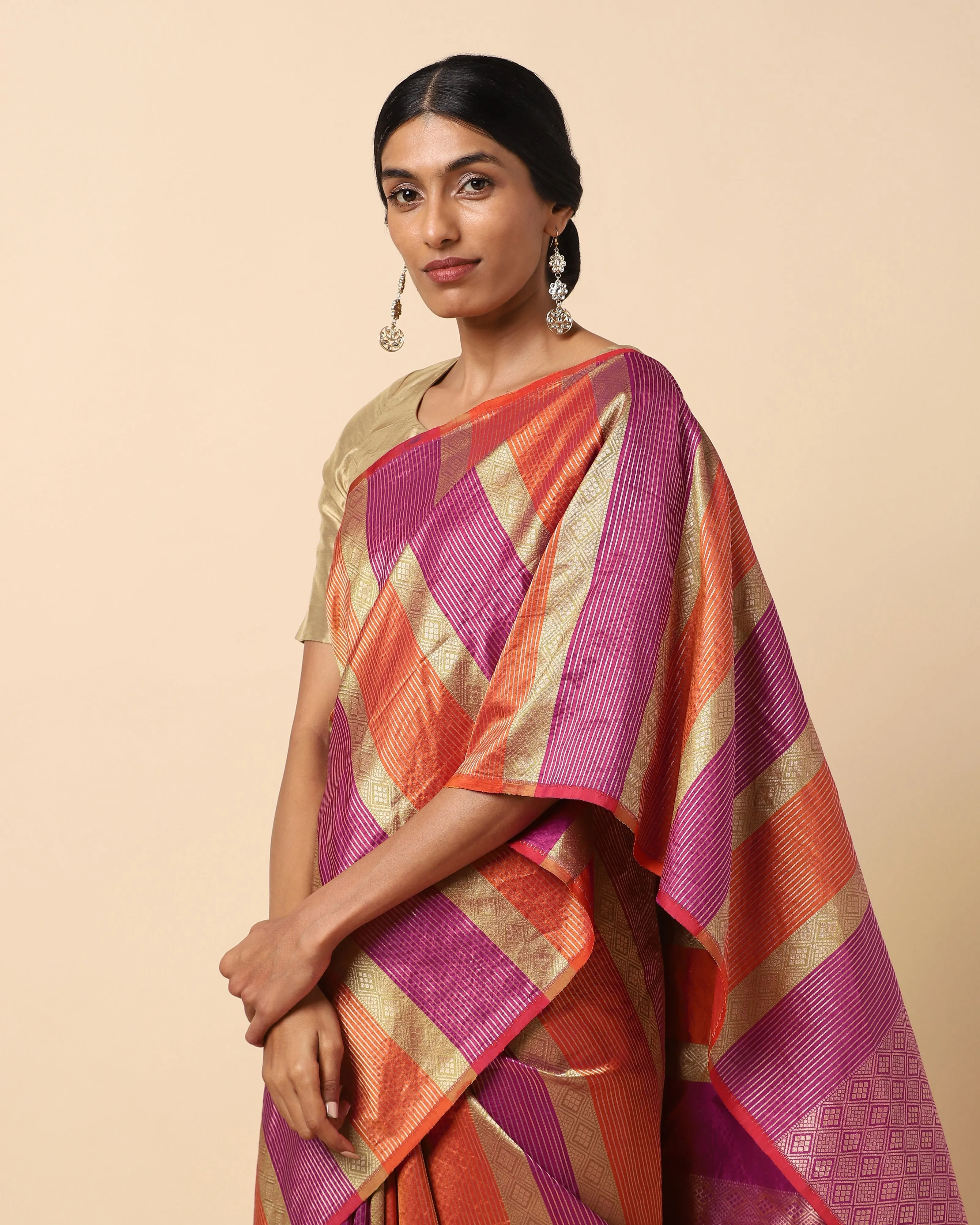 Antika Powdi Silk Saree