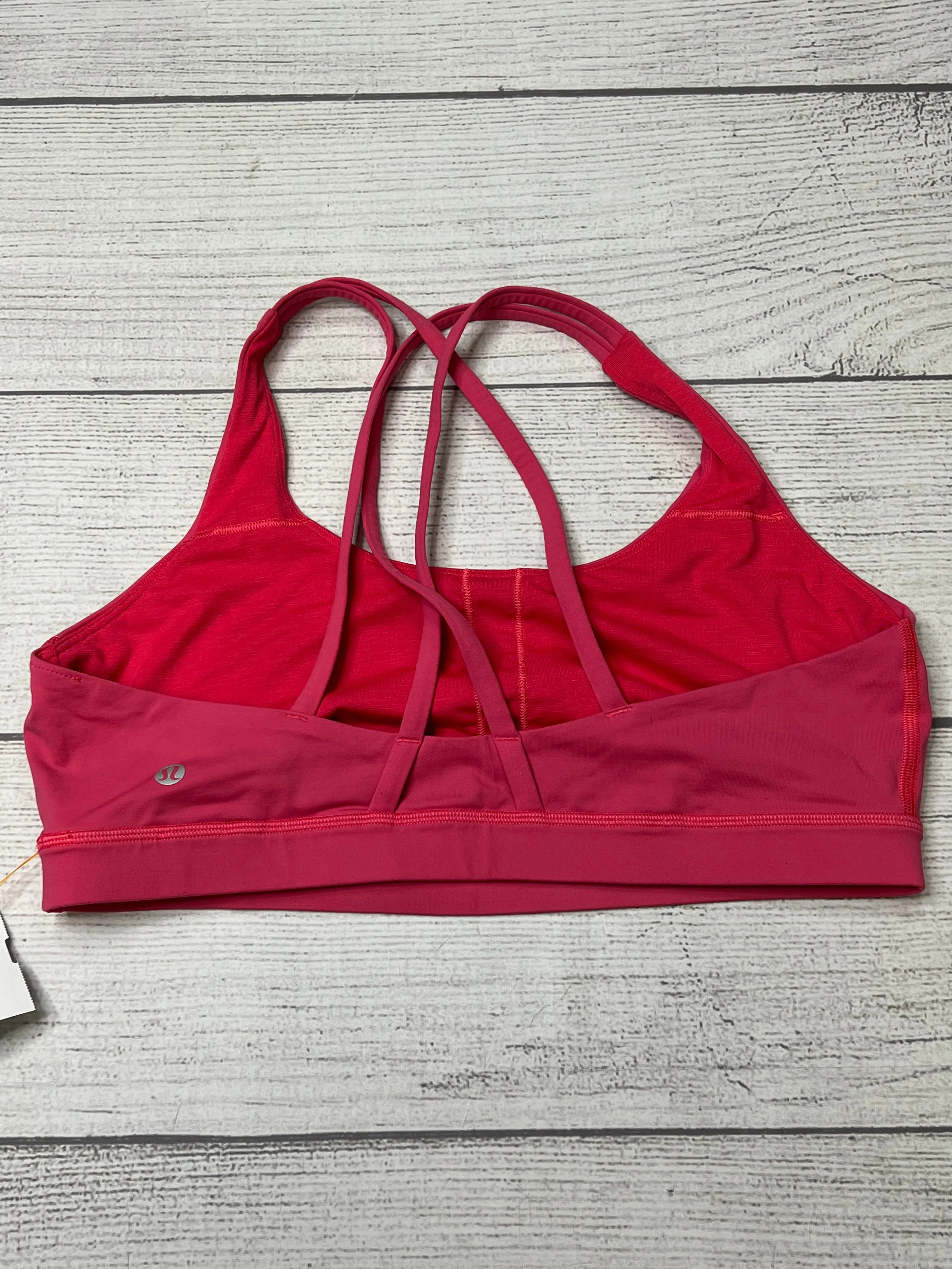 Athletic Bra By Lululemon In Pink, Size: L