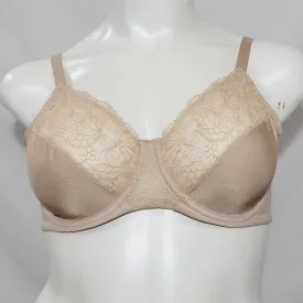 Bali 3438 Glamorous Back-Smoothing Underwire Bra 42DD Nude NEW WITH TAGS