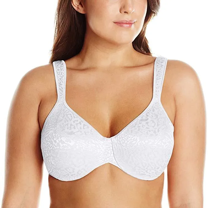 Bali Women's Live It Up Seamless Underwire Bra, White Lace