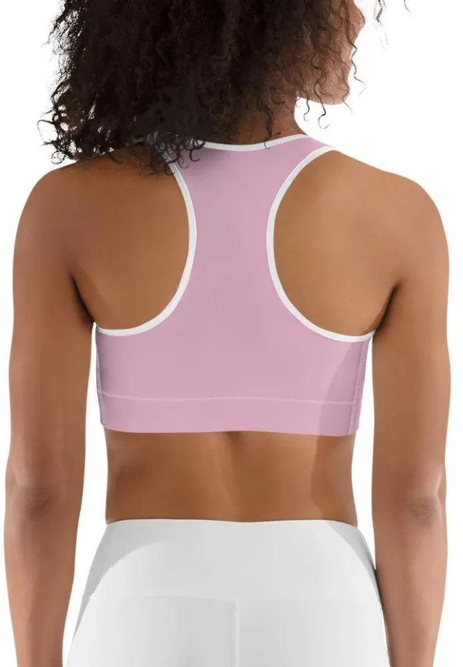 Blush Pink Sports Bra