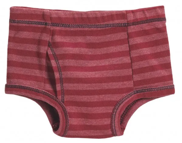 Boys Striped Briefs-Seconds| Damage - Red