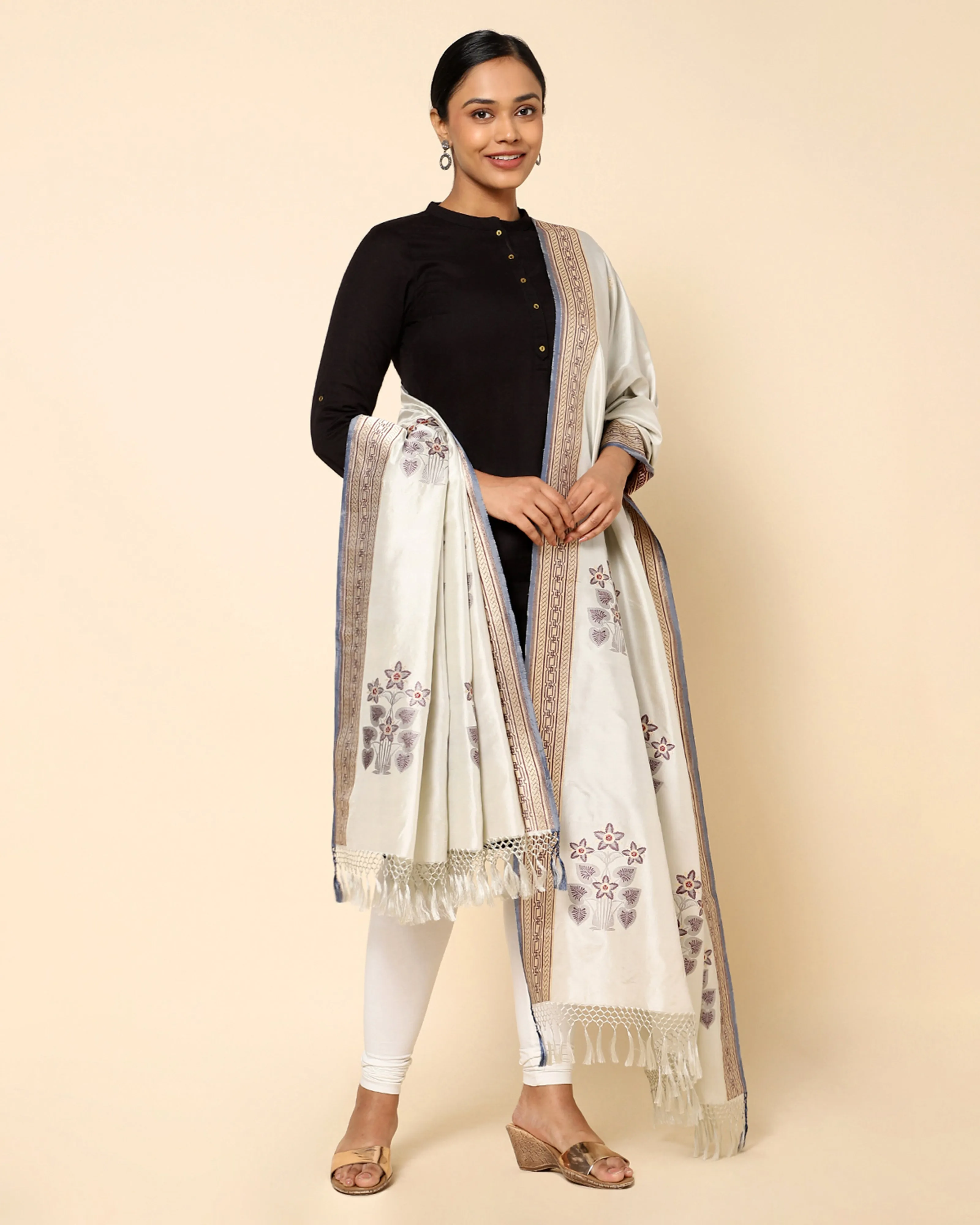 Clarice Kadwa Silk Dupatta