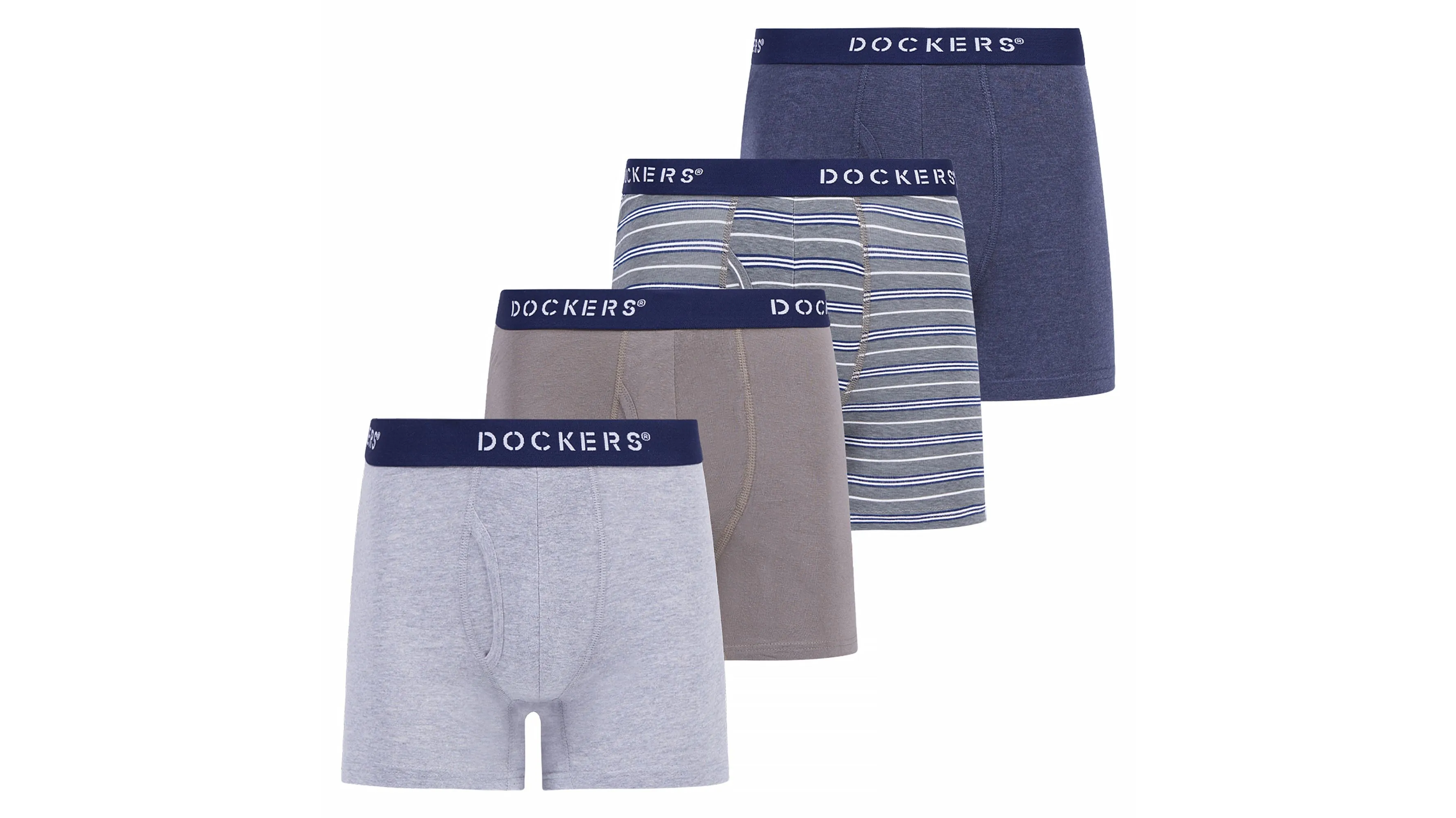 Cotton Stretch Boxer Brief, 4 Pack