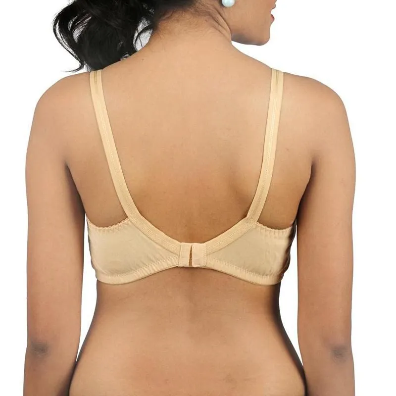 Daisy Dee Cotton Non Padded Everyday Charishma Bra (Skin)