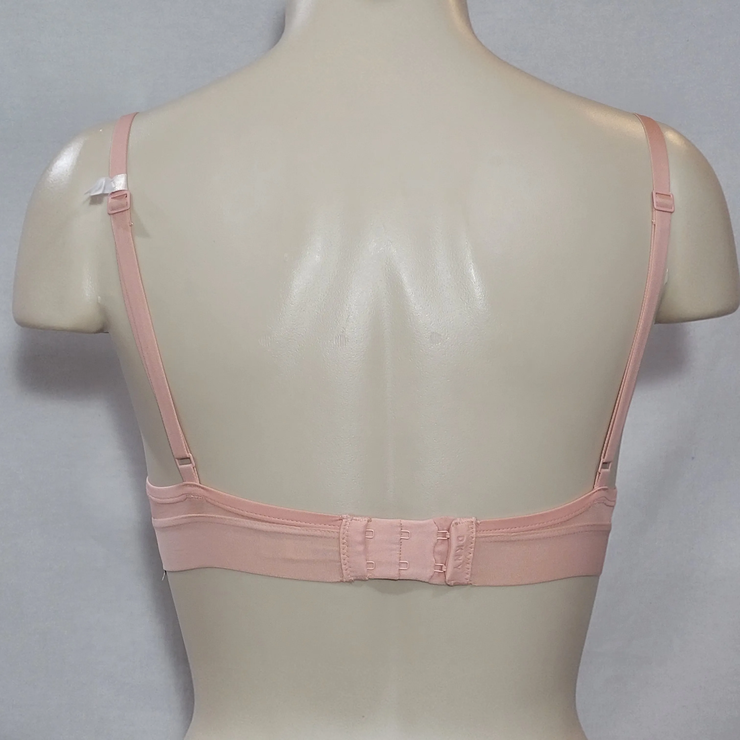 DKNY DK4013 Classic Cotton Custom Lift Underwire Bra 32A Lotus Pink NWT