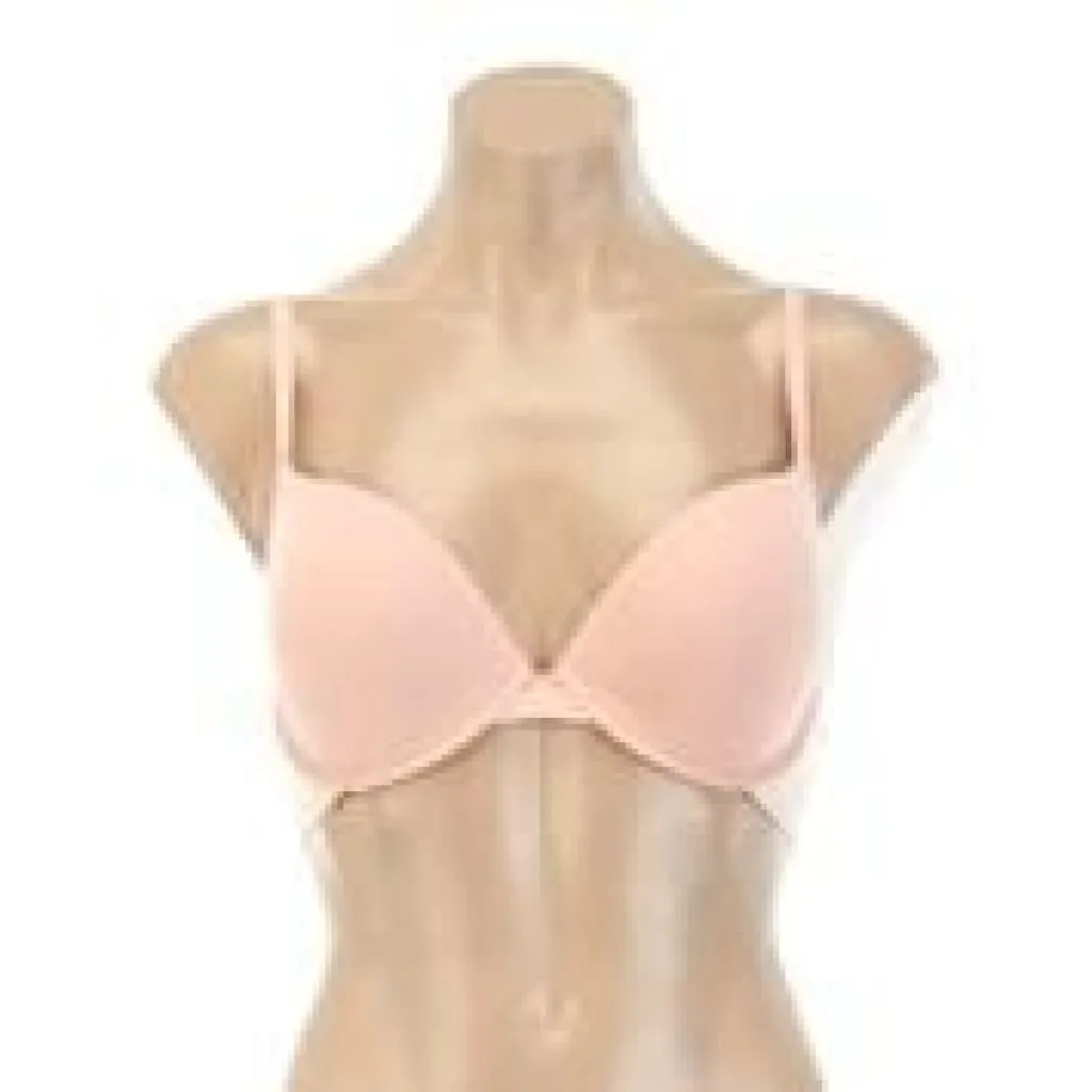 DKNY DK4013 Classic Cotton Custom Lift Underwire Bra 32A Lotus Pink NWT