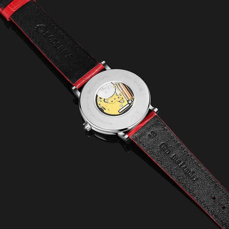 FLOWER - Swiss Quartz Movement Watch | Silver & Chrysanth