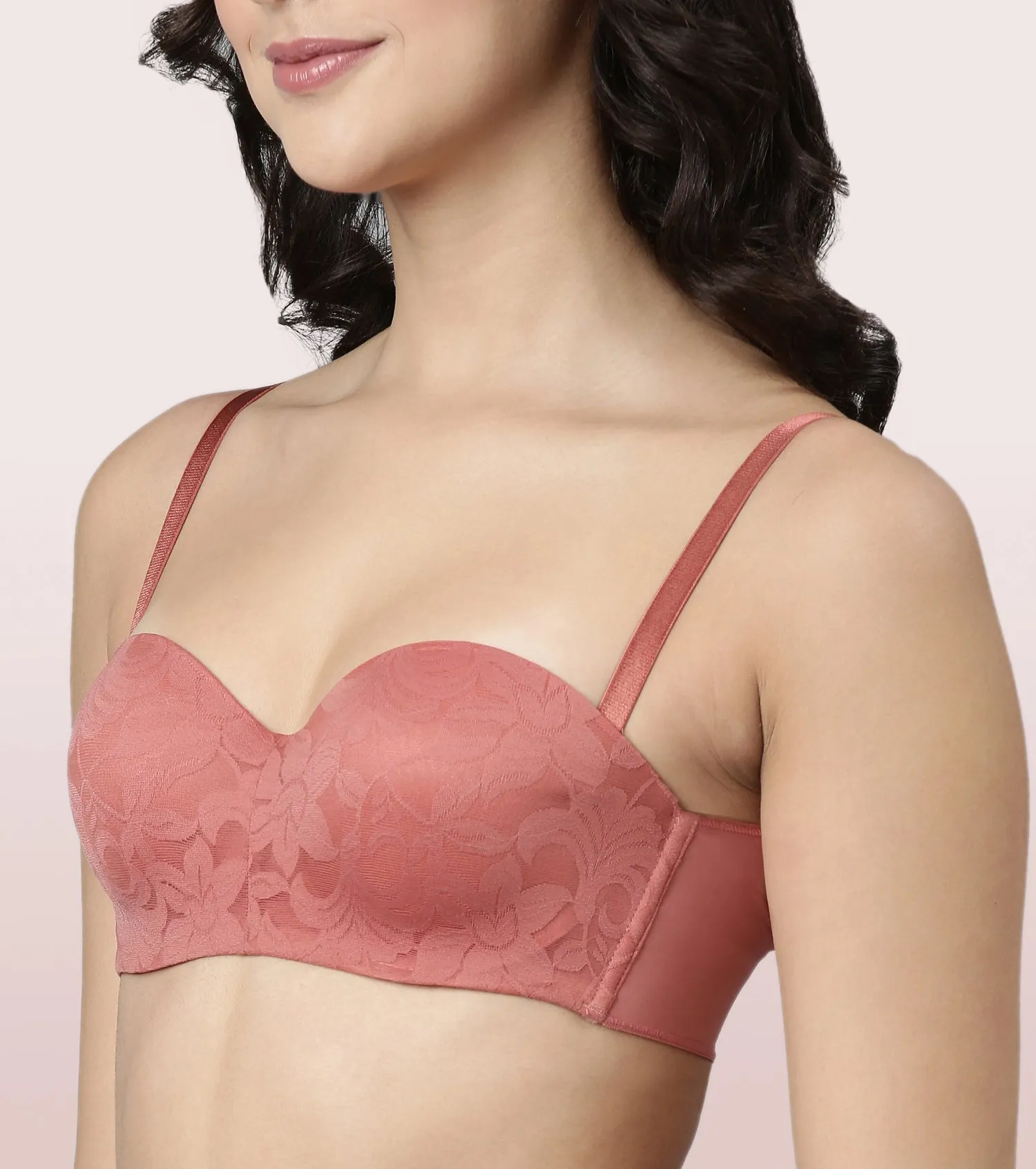 Full Figure Strapless & Multi-way Bra | F074