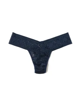 Gem Lace Low Rise Thong Hummingbird Blue Sale