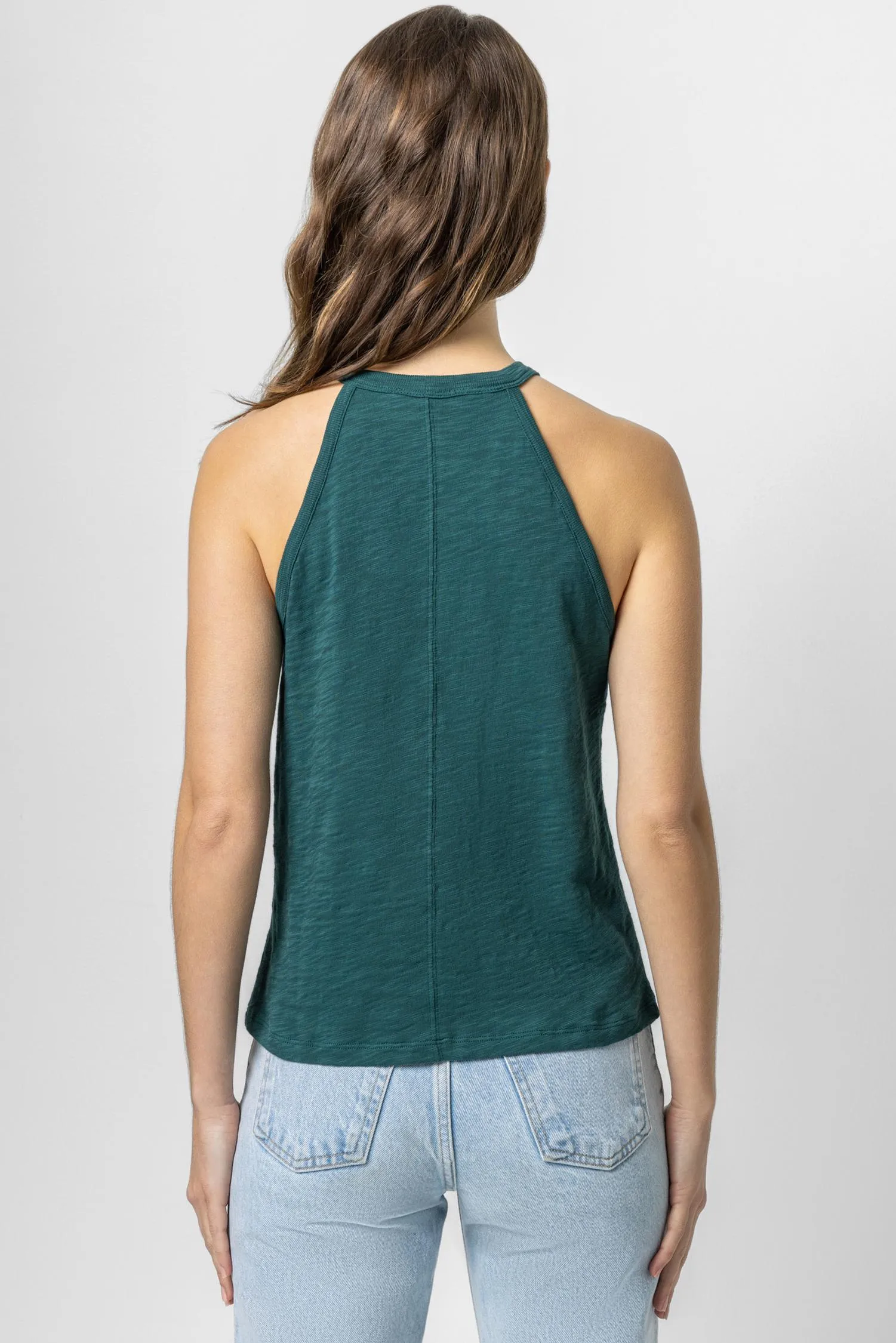 Halter Crewneck Tank