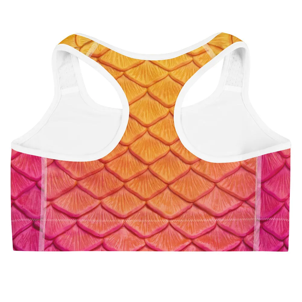 Hibiscus Bliss Sports Bra