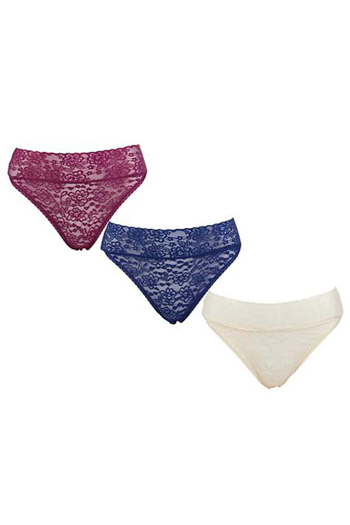 Lace Bikini 3 Pack Panties