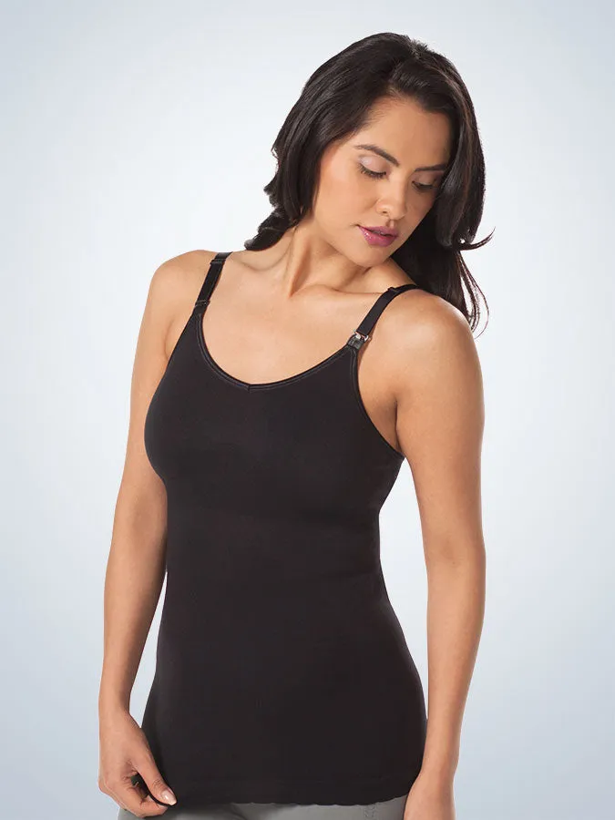 Maternity to Nursing Seamless Cotton Tank