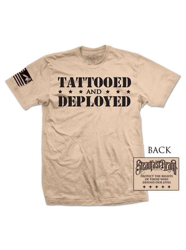 Men's Tattooed and Deployed Tee