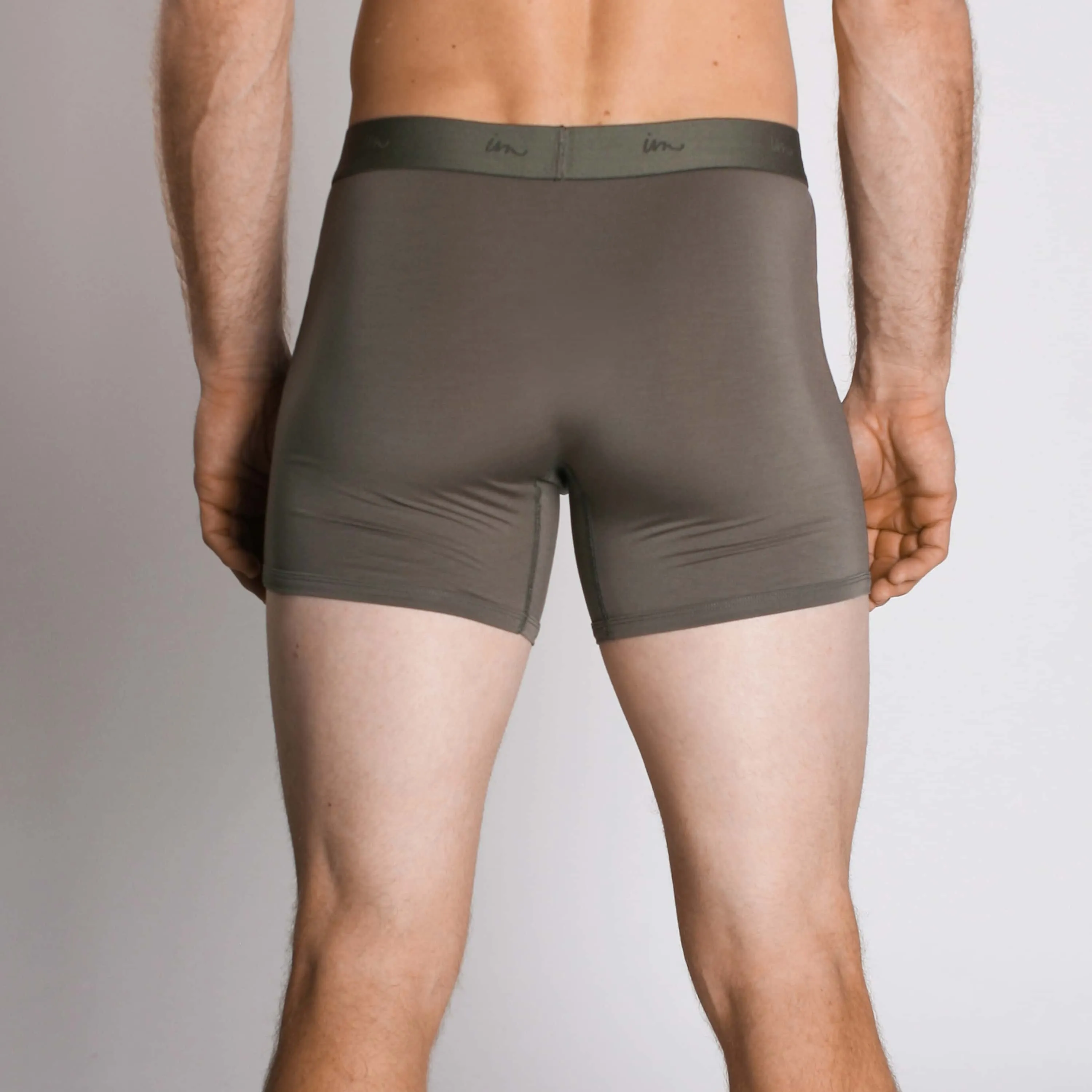 Mode Boxer Brief 3.5" Olive