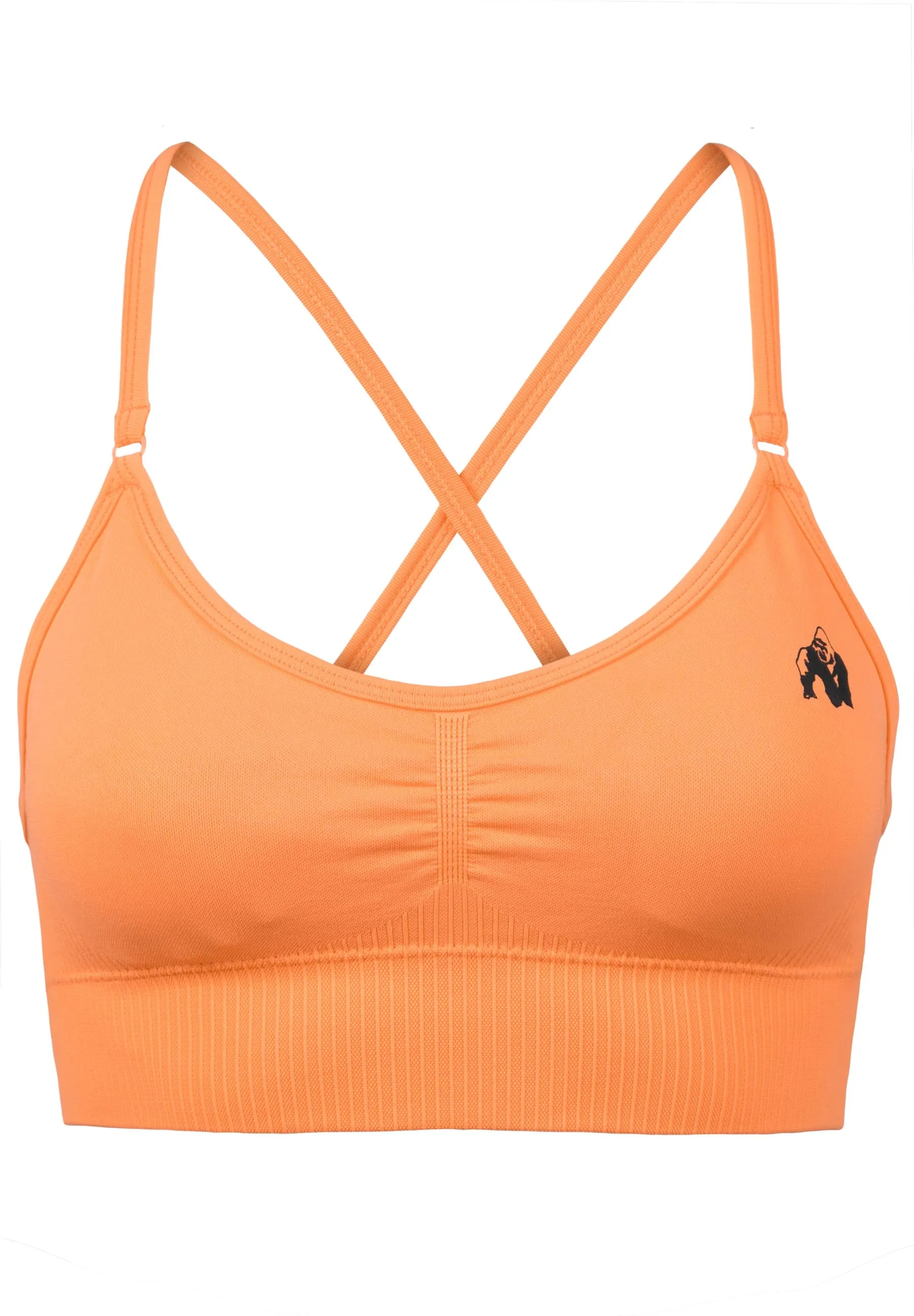 Olivia Seamless Sports Bra - Peach