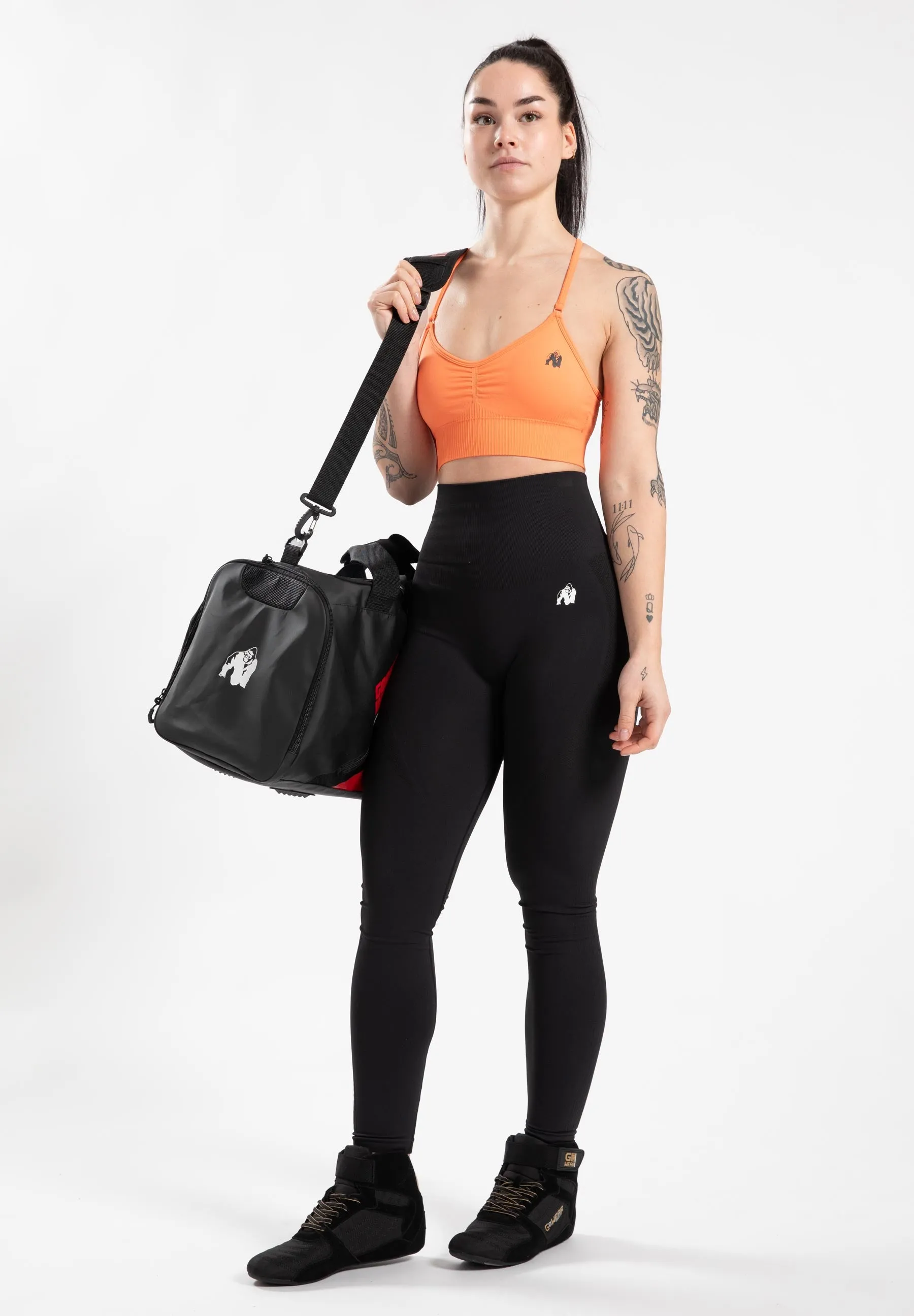 Olivia Seamless Sports Bra - Peach