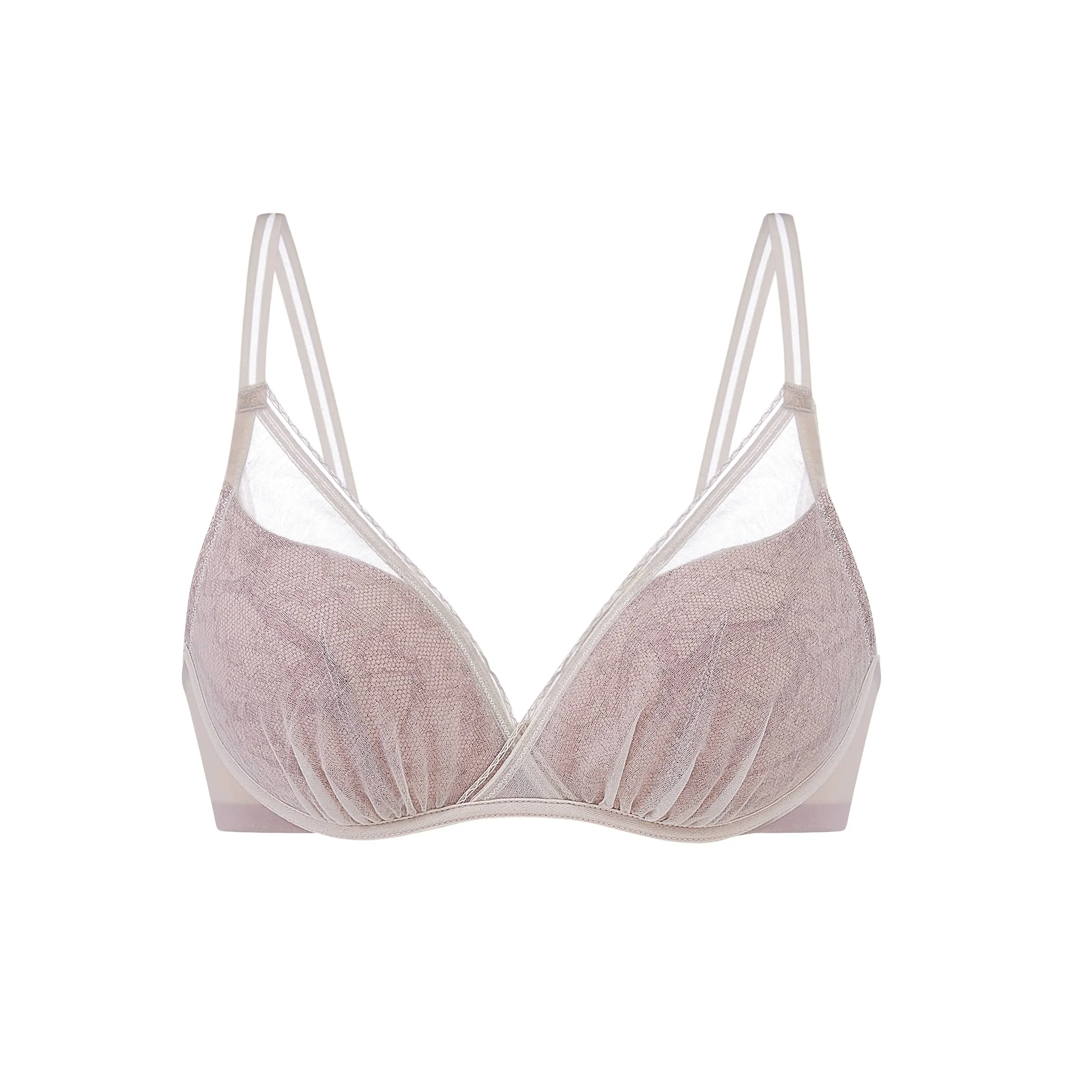 Plisse Lace 3/4 Cup Bra