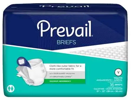 Prevail Youth Briefs Maximum Absorbency Briefs