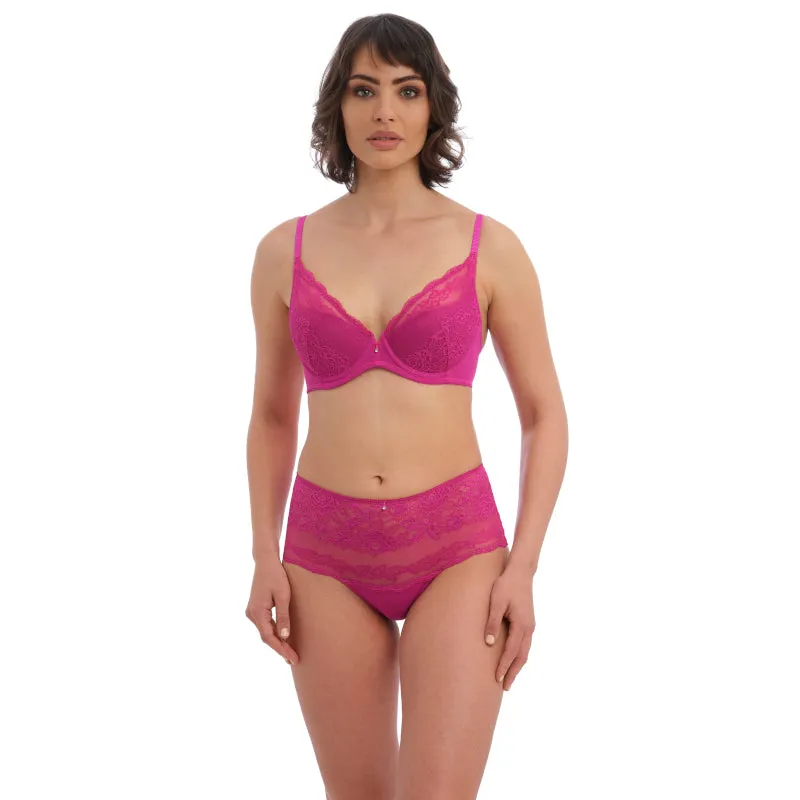 Ravissant Plunge Bra Underwired Pink - Wacoal