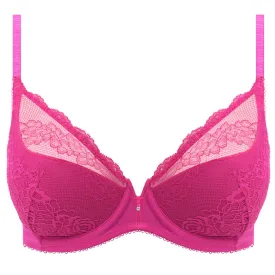 Ravissant Plunge Bra Underwired Pink - Wacoal