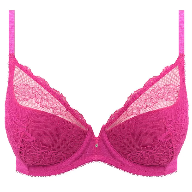 Ravissant Plunge Bra Underwired Pink - Wacoal