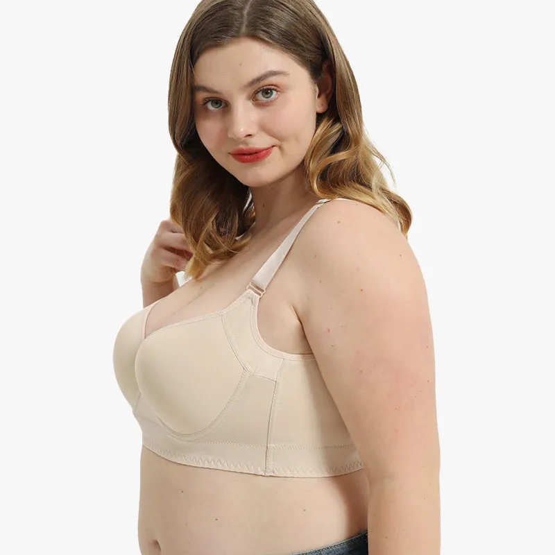 SheCurve® Push-Up Back Smoothing Bra-Beige