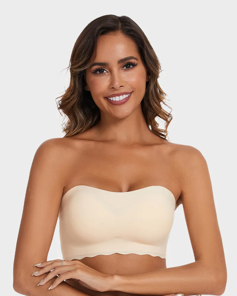 SheCurve® Strapless Invisible Push Up Bra