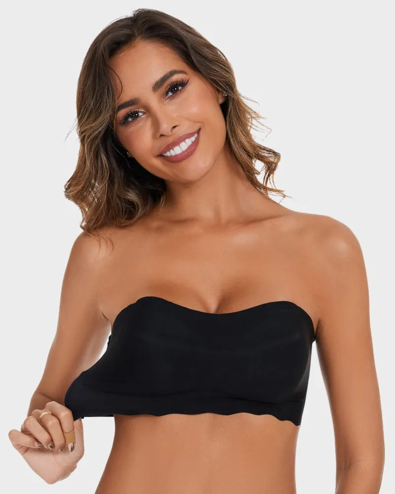 SheCurve® Strapless Invisible Push Up Bra