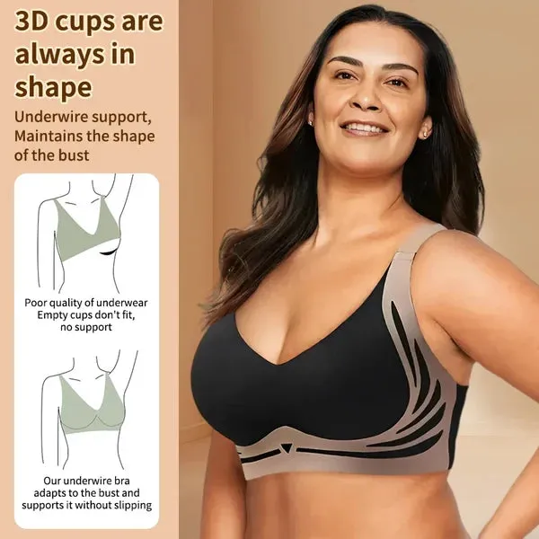 SHECURVE® Wireless Push-up Bra