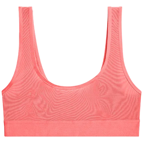 Sieve Bra Top in Coral