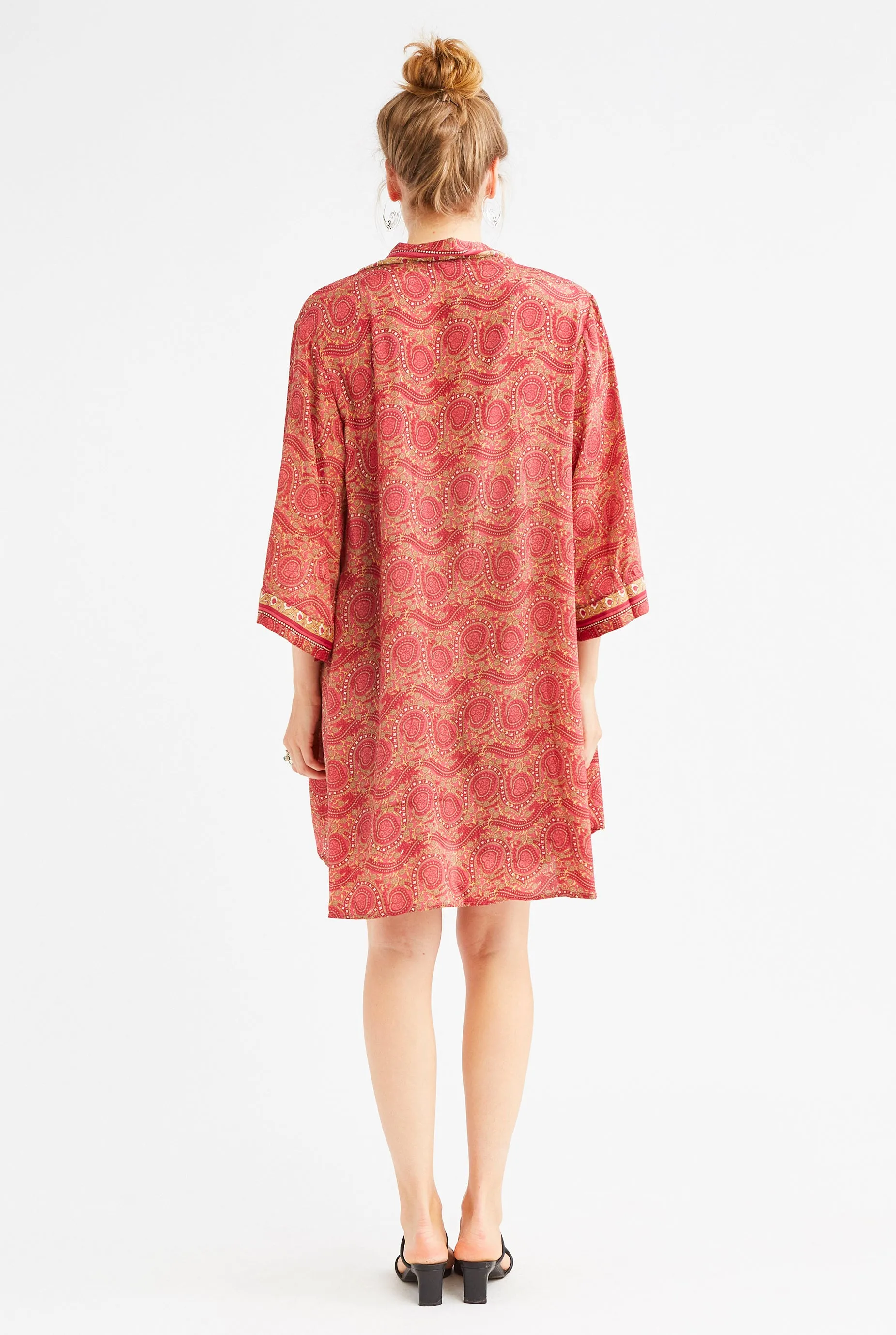 Silk Coastal Kimono