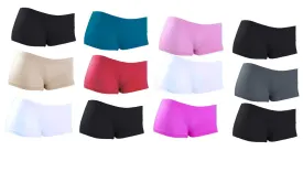 Smooth Seamless Boyleg Panties Size Medium - 36 pairs