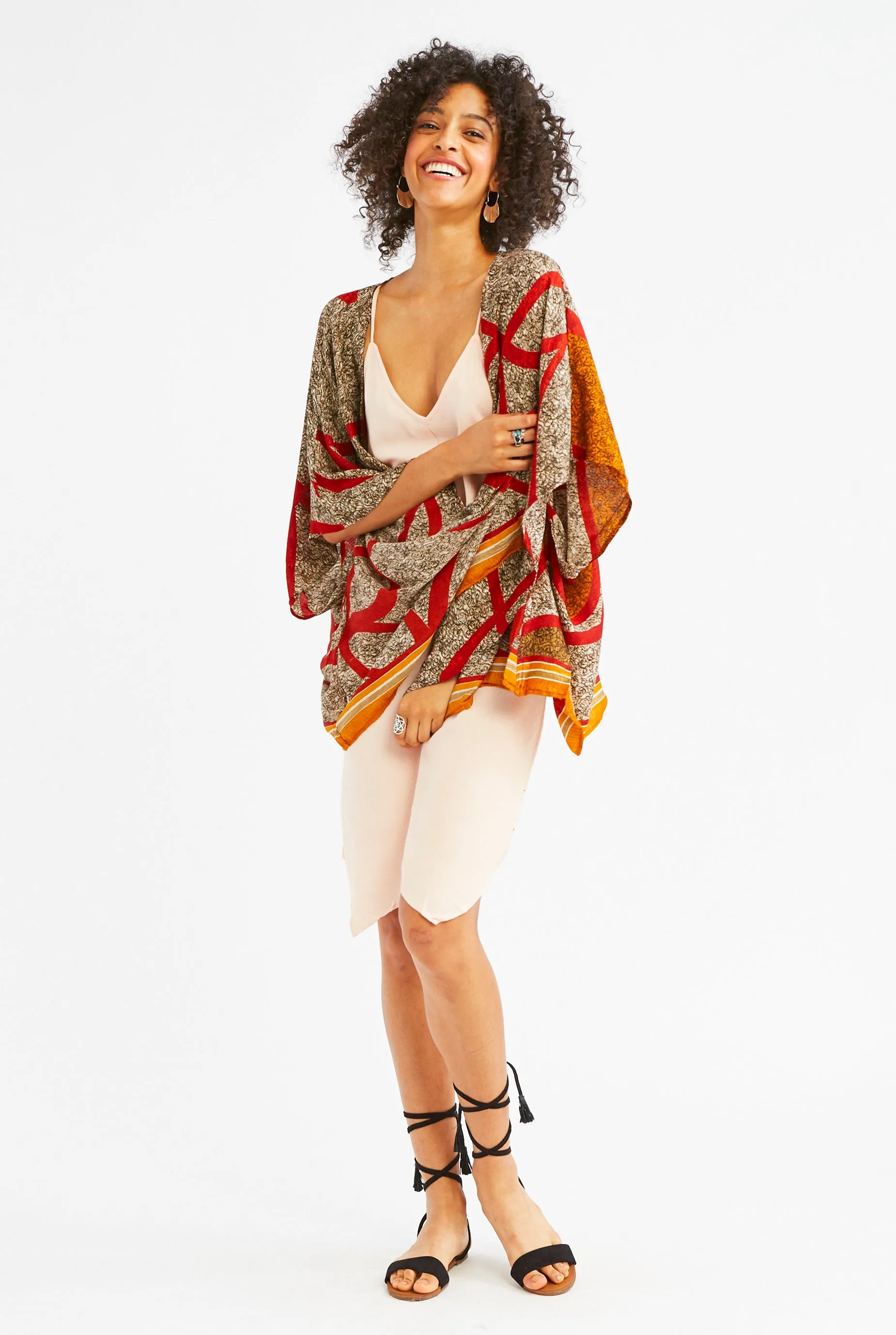 Spellbound Silk Kimono