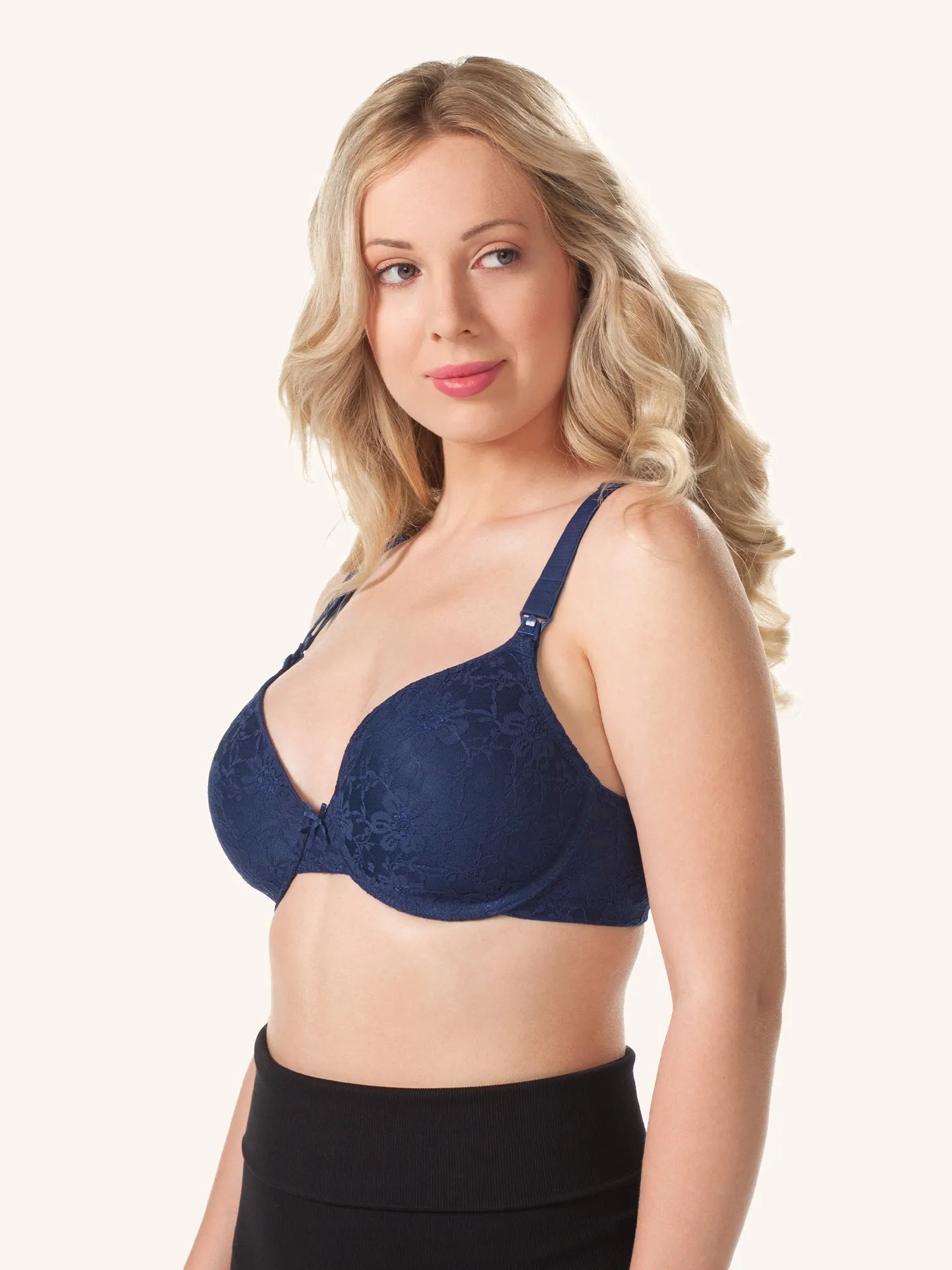 The Paulette - Underwire Allover Lace Nursing Bra 2-Pack